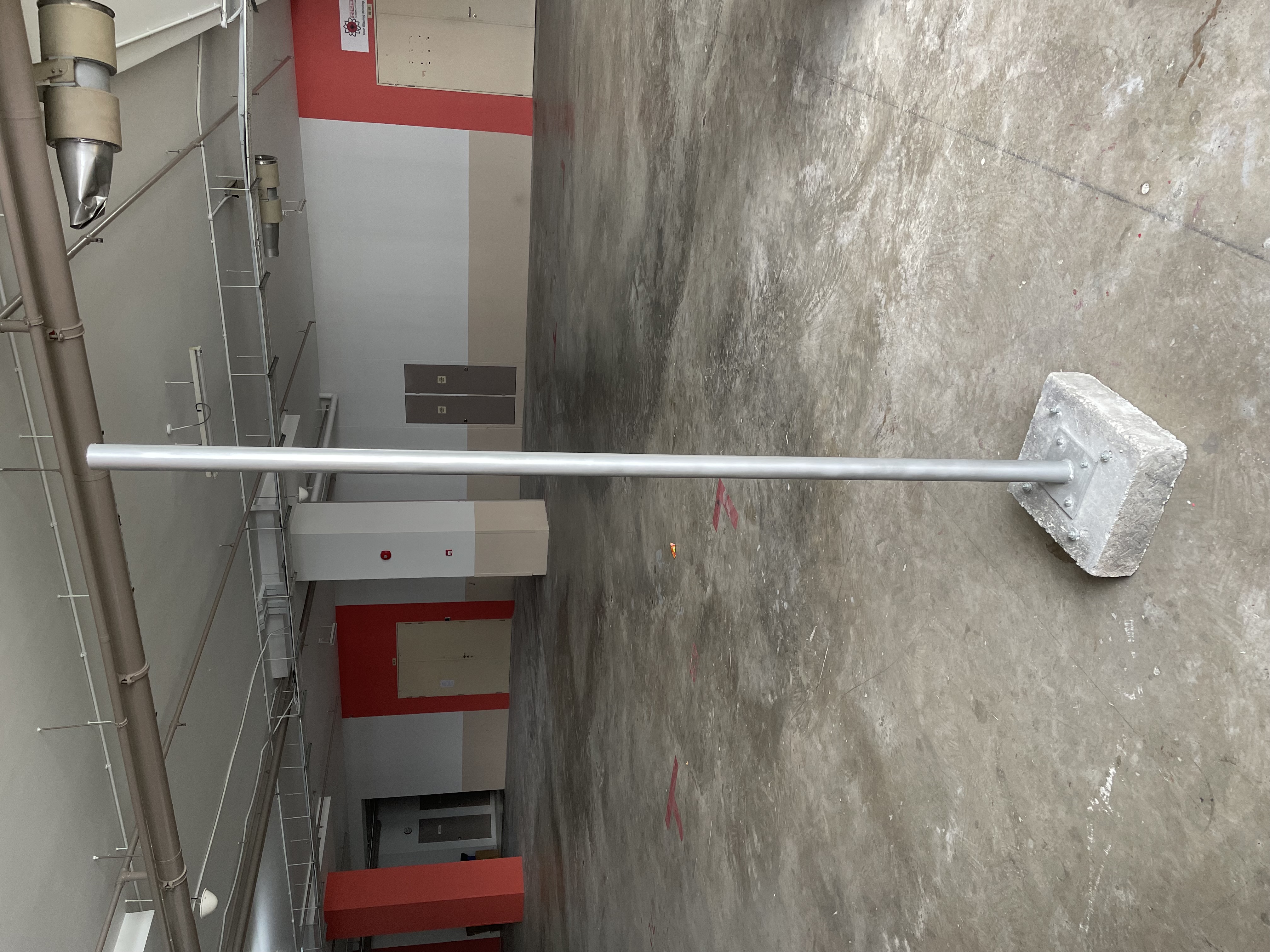 Solar Panel Pole D48mm x 2m